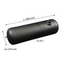 D=270mm V=45L Hengeres tartály - Atiker - 2026