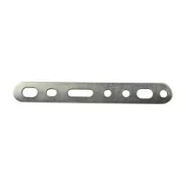 152x18x3 mm, 8-as furattal tartólemez - Atiker