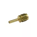 Egyenes DN5 fitting, közbetét FARO - D=6mm rézcső helyett