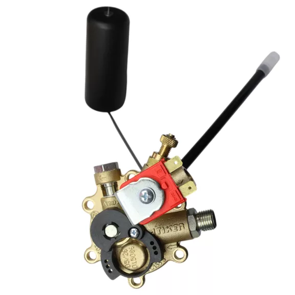 H=250mm /30° multiszelep, belső pótkeréktartályhoz, csúszósarus csatlakozással - ATIKER H=250mm /30° multiszelep, belső pótkeréktartályhoz, csúszósarus csatlakozással - ATIKER