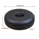 D=650mm V=51L H=200mm Belső multiszelepes pótkeréktartály - Atiker - 2026