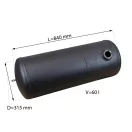 D=315 mm V=60L Hengeres tartály - Atiker - 2026