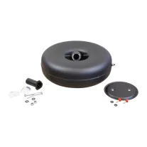   D=565mm H=180mm V=34L belső multiszelepes pótkeréktartály - Atiker - 2026