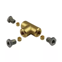 D=6/6/6mm rézcső elosztó T
