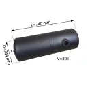 D=244mm V=30L hengeres tartály - Atiker - 2026
