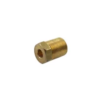   M14, D=6mm rézcsőhöz - külső menetes hollander, 20mm hosszú