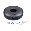 D=580mm H=200mm V=40L külső multiszelepes pótkeréktartály - Atiker - 2025