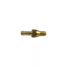 M6 réz fúvóka szívótorokba, D=4mm gumicsőhőz