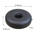 D=580mm H=200mm V=40L Belső szelepes pótkeréktartály - Atiker - 2026