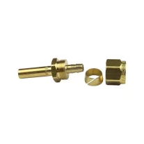   Egyenes DN6 fitting, közbetét FARO - D=8mm rézcső helyett